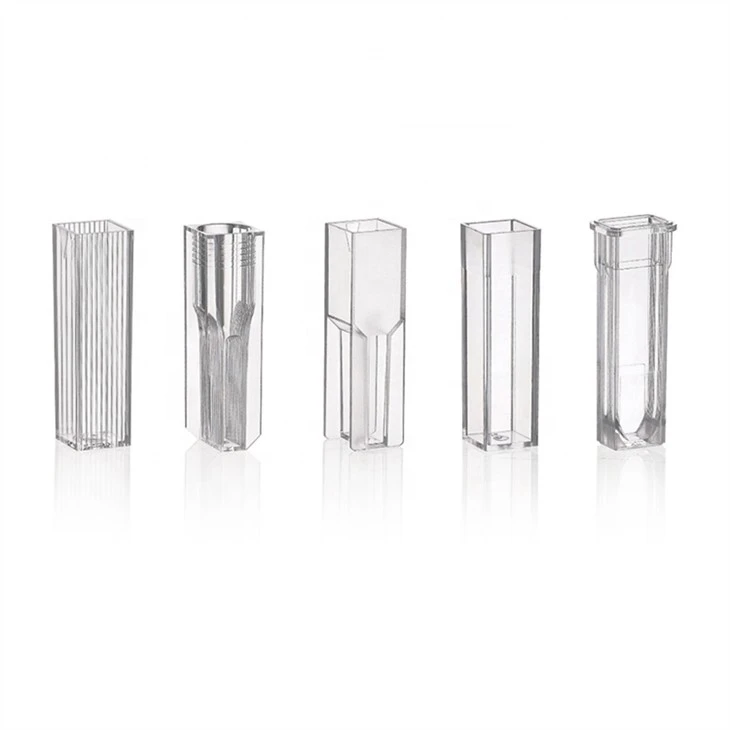 Cuvettes jetables pour spectrophotomètre