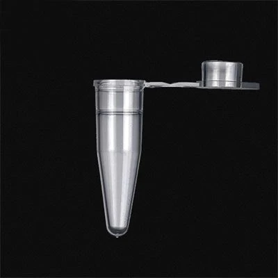 Tube PCR à capuchon plat et à paroi mince de 0,2 ml