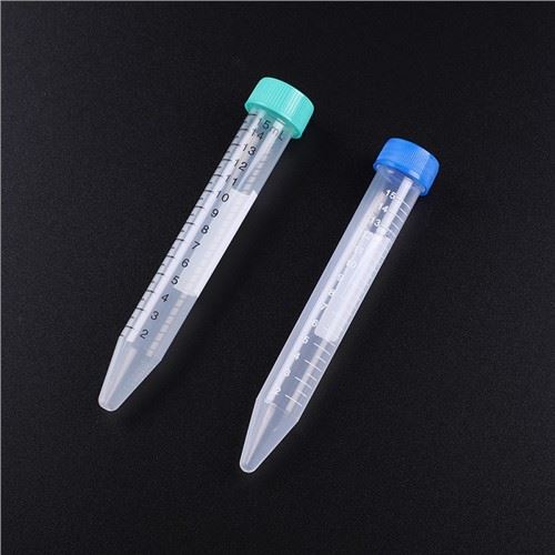 Laboratoire Jetable Plastique Autonome 15ml Tube centrifuge conique